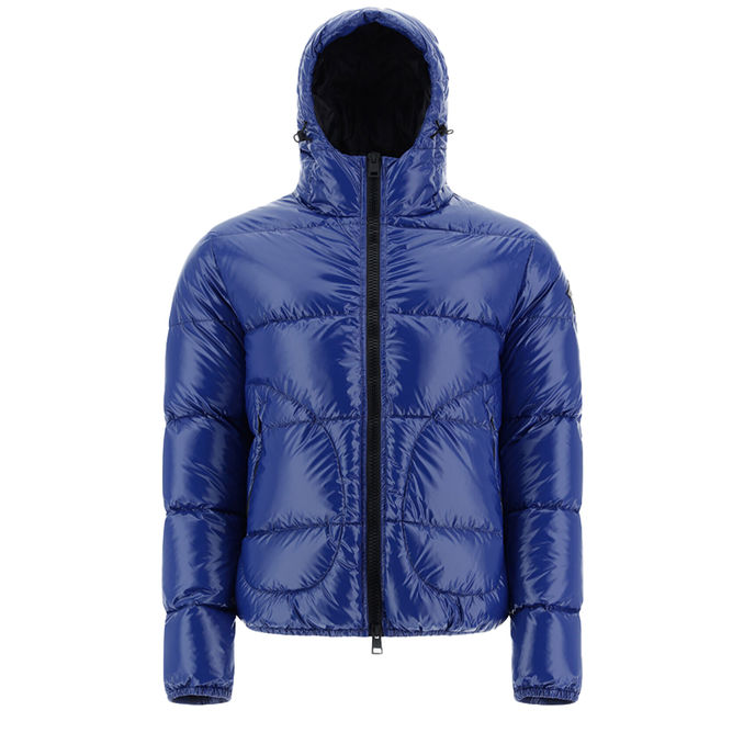 BOMBER IN GLOSS Uomo Bluette