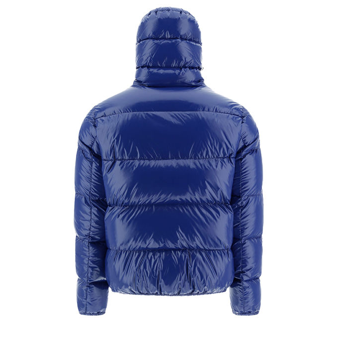 BOMBER IN GLOSS Uomo Bluette