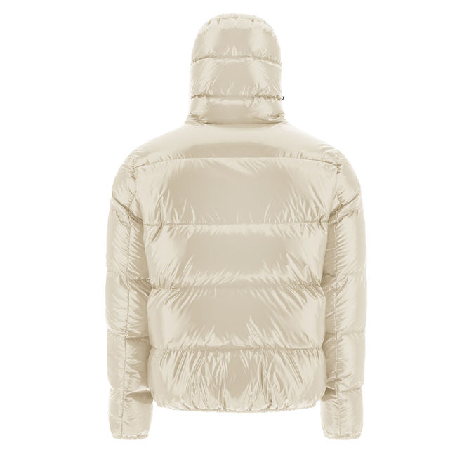 BOMBER IN GLOSS Uomo Chantilly