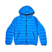 BOMBER IN PIUMA CON CAPPUCCIO E INTERNO A CONTRASTO Bambino Royal BOMBER IN PIUMA CON CAPPUCCIO E INTERNO A CONTRASTO Bambino Royal