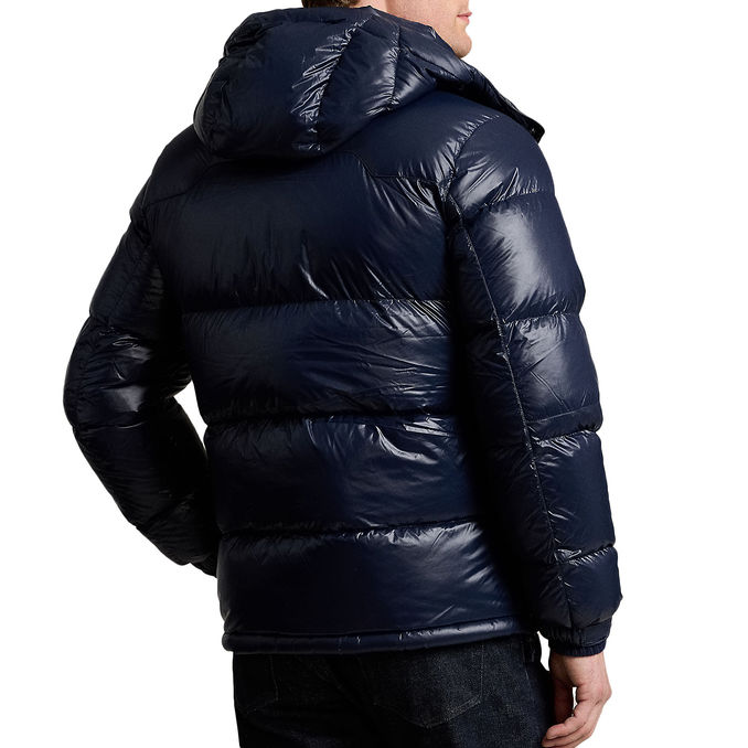 BOMBER LUCIDO GORHAM Uomo Collection Navy Glossy