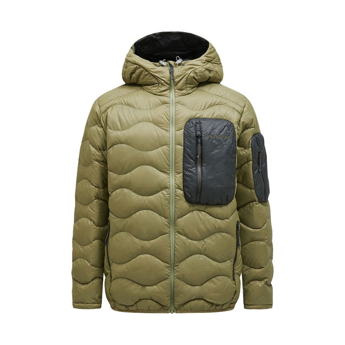 BOMBER ONDE HELIUM UTILITY Uomo Snap Green Olive Extreme