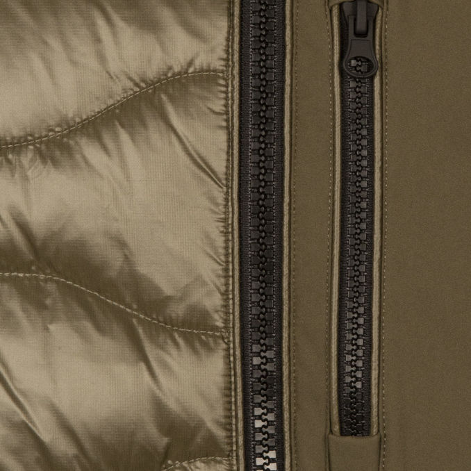 BOMBER ONDE Uomo Oliva Scuro