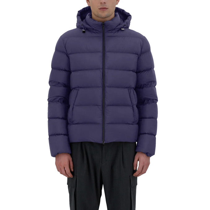 BOMBER SUPERMATT IN ECOAGE Uomo New Blu