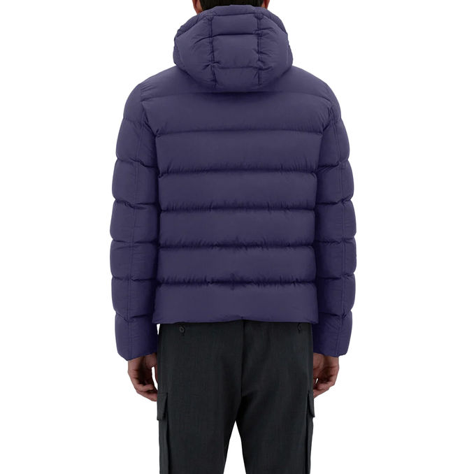 BOMBER SUPERMATT IN ECOAGE Uomo New Blu