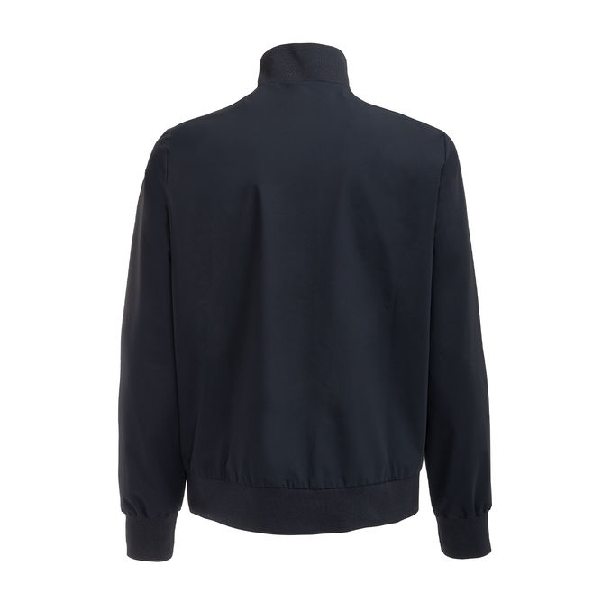 BOMBER TECNICO STRETCH Uomo Blu Nero