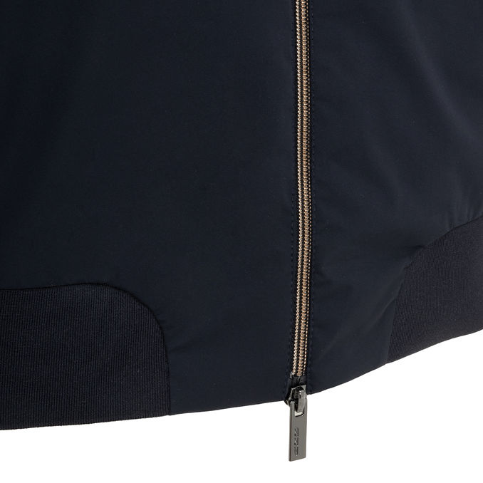 BOMBER TECNICO STRETCH Uomo Blu Nero
