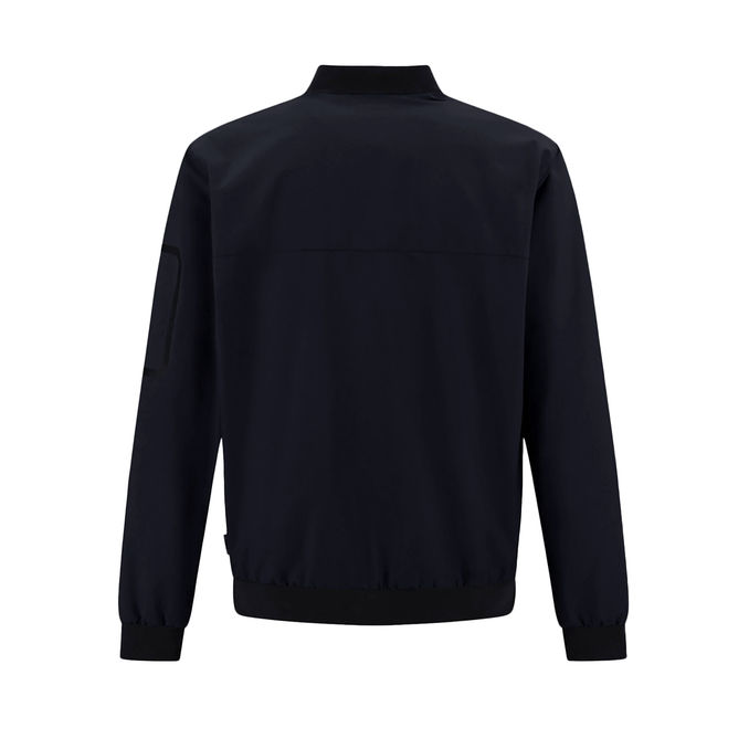 BOMBER ZIP LAMINAR LINE GORE WINDSTOPPER Uomo Blu