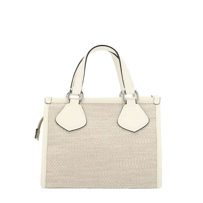 BORSA CABAS Donna Natur Blanc