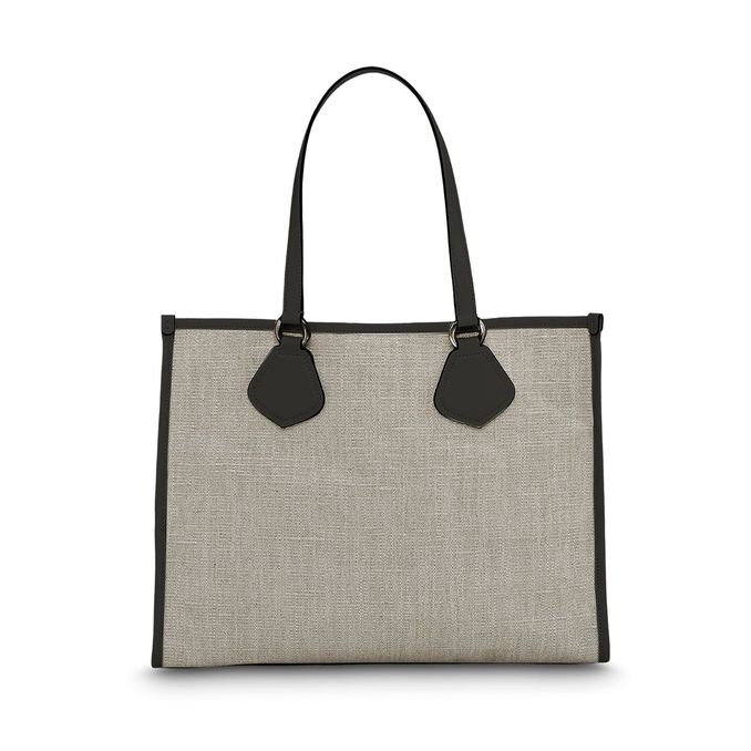 BORSA CABAS ETE Donna Natural Noir