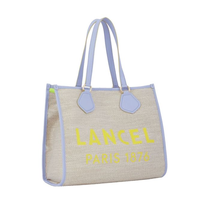 BORSA CABAS SUMMER TOTE Natural Lavande