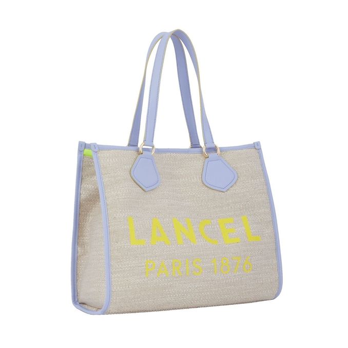 BORSA CABAS SUMMER TOTE Natural Lavande