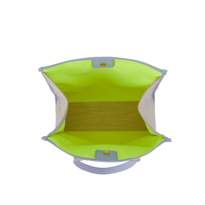 BORSA CABAS SUMMER TOTE Natural Lavande