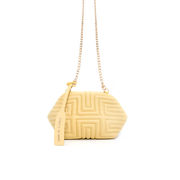 BORSA DILETTA NAPPA CLUTCH Donna Giallo BORSA DILETTA NAPPA CLUTCH Donna Giallo