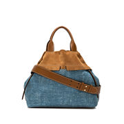 BORSA DUNA SCAMOSCIATA E IN DENIM Donna Cuoio BORSA DUNA SCAMOSCIATA E IN DENIM Donna Cuoio
