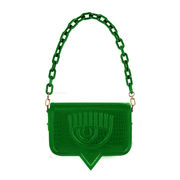 BORSA EYELIKE BIG SMOOTH CALF Donna Bright Green BORSA EYELIKE BIG SMOOTH CALF Donna Bright Green