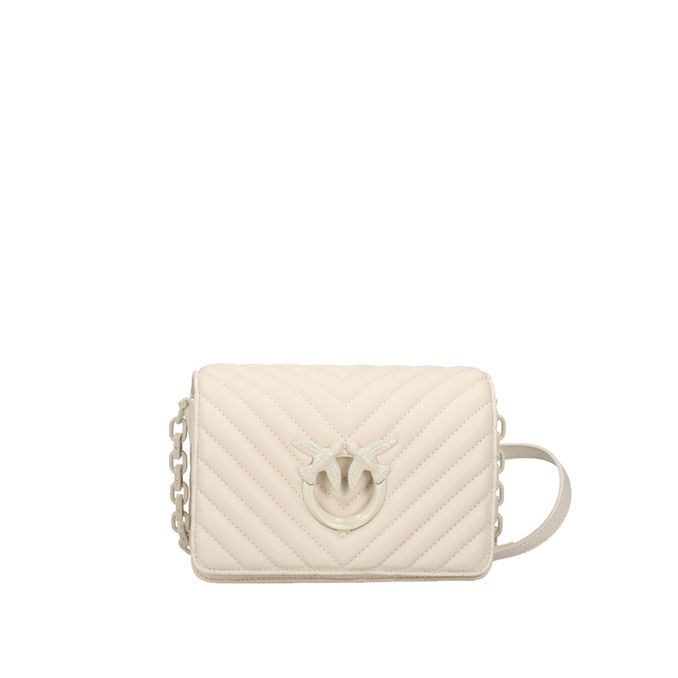 BORSA LOVE CLICK MINI Donna Bianco Block Color