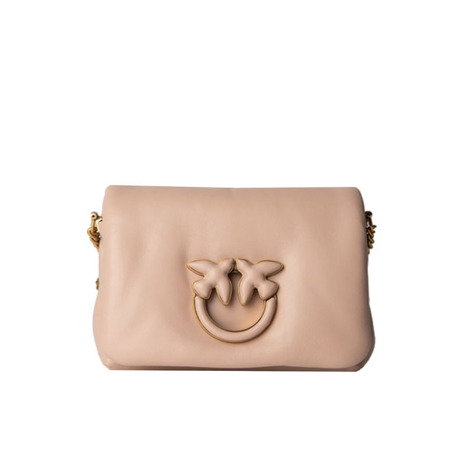 BORSA LOVE CLICK PUFF BABY SHEEP Donna Cipria Block Color