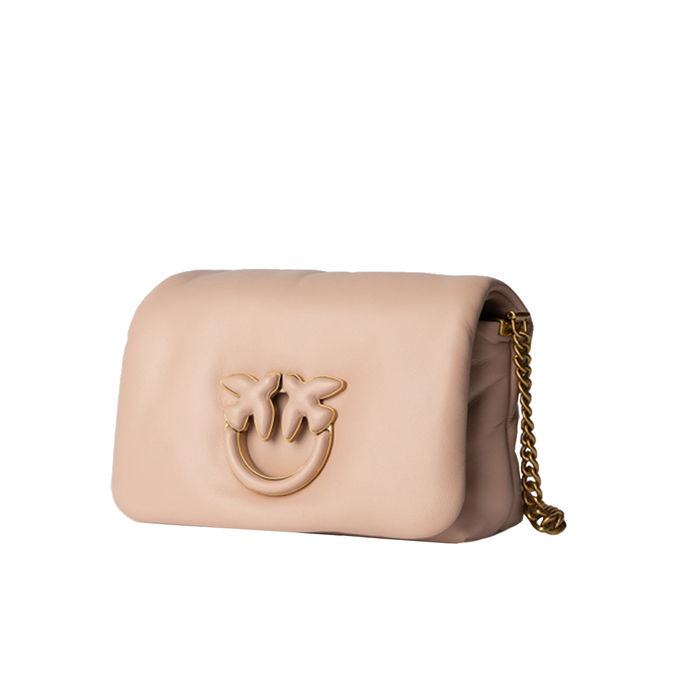 BORSA LOVE CLICK PUFF BABY SHEEP Donna Cipria Block Color