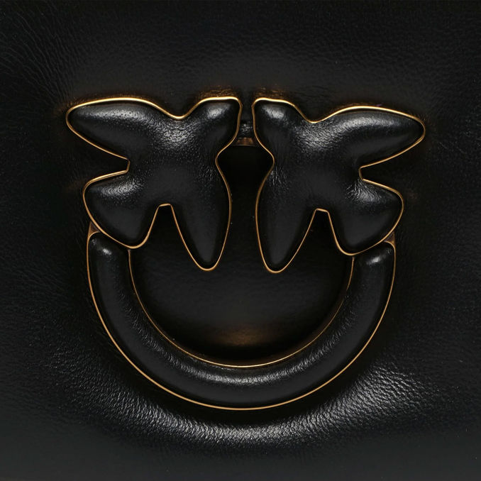 BORSA LOVE CLICK PUFF BABY SHEEP Donna Nero Limousine