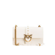 BORSA LOVE ONE CLASSIC Donna Bianco Seta Antique Gold BORSA LOVE ONE CLASSIC Donna Bianco Seta Antique Gold