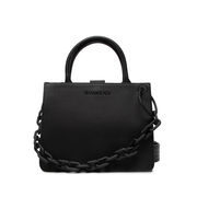 BORSA MALJEN CON CATENA E TRACOLLA Donna Nero BORSA MALJEN CON CATENA E TRACOLLA Donna Nero