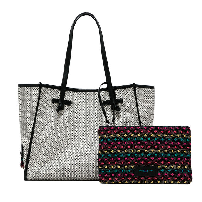 BORSA MARCELLA Donna Bianco Nero