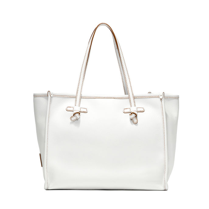 BORSA MARCELLA SADDLERY Latte Pecan