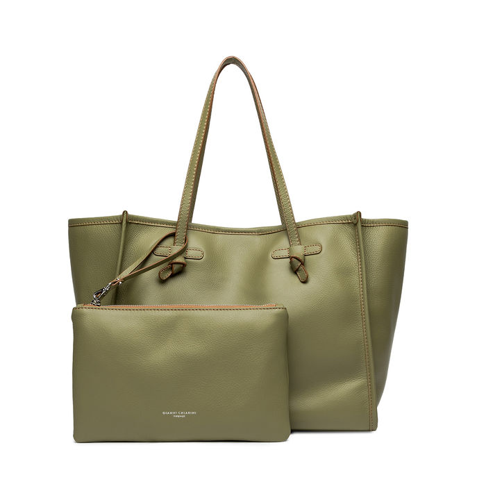 BORSA MARCELLA SADDLERY Taiga Pecan