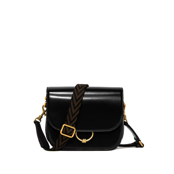 BORSA MEG PELLE Donna Nero