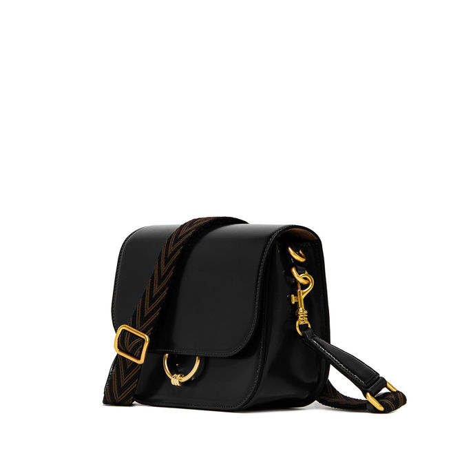 BORSA MEG PELLE Donna Nero