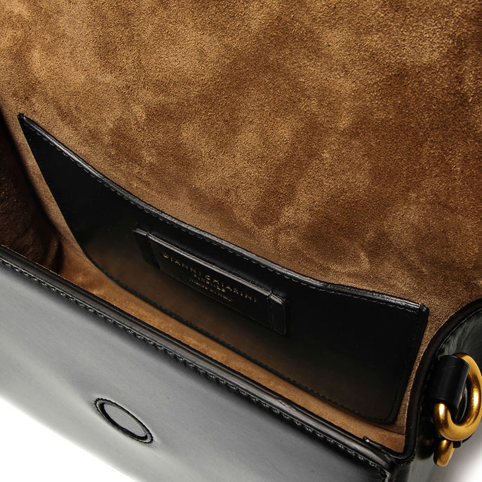 BORSA MEG PELLE Donna Nero