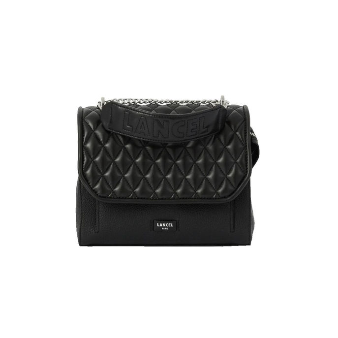 BORSA  NINON MEDIUM FLAP Black