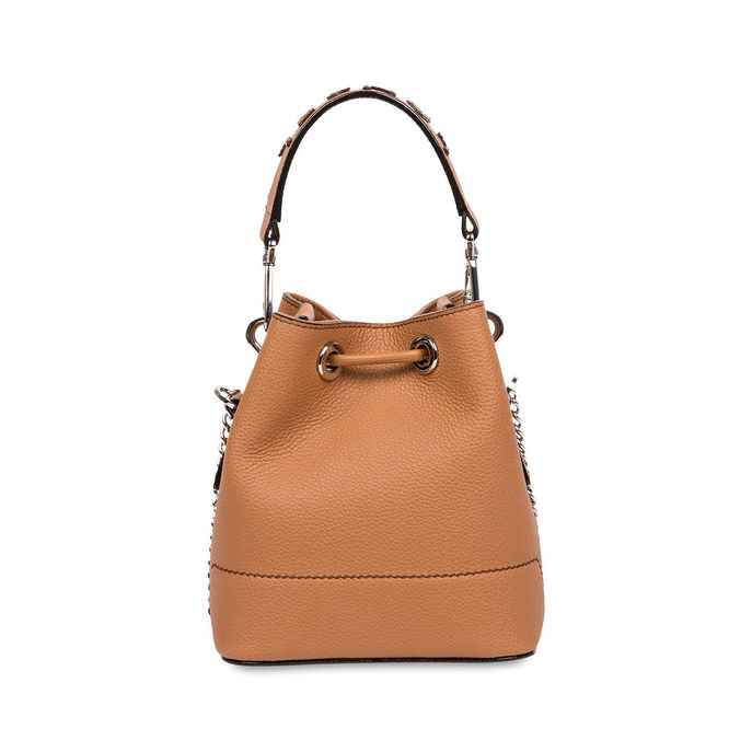 BORSA NINON MINI BUCKET Cammello