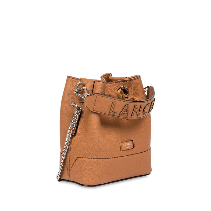 BORSA NINON MINI BUCKET Cammello