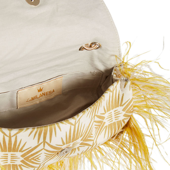 BORSA POLIGNANO Donna Panna e Verde