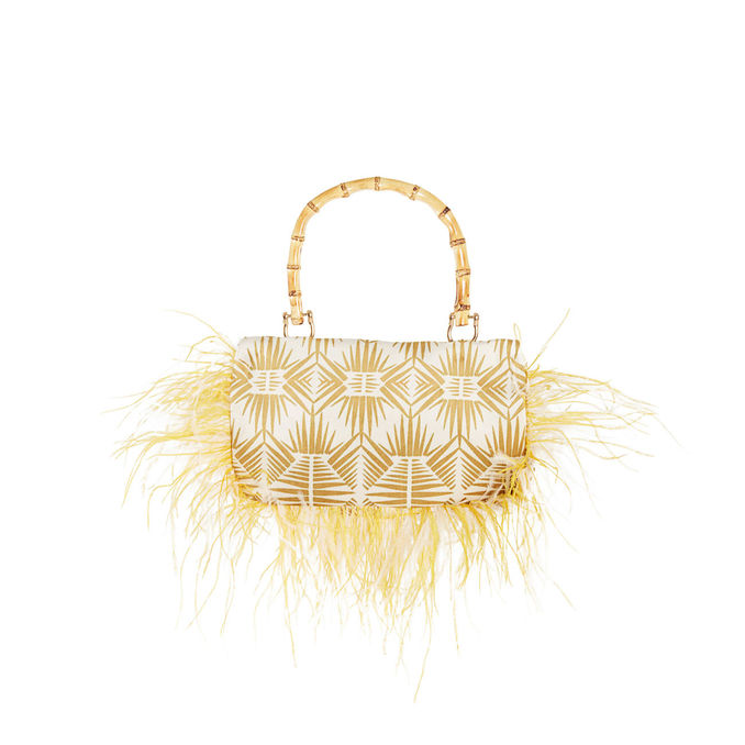 BORSA POLIGNANO Donna Panna e Verde