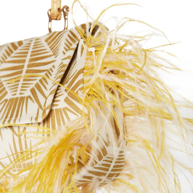 BORSA POLIGNANO Donna Panna e Verde