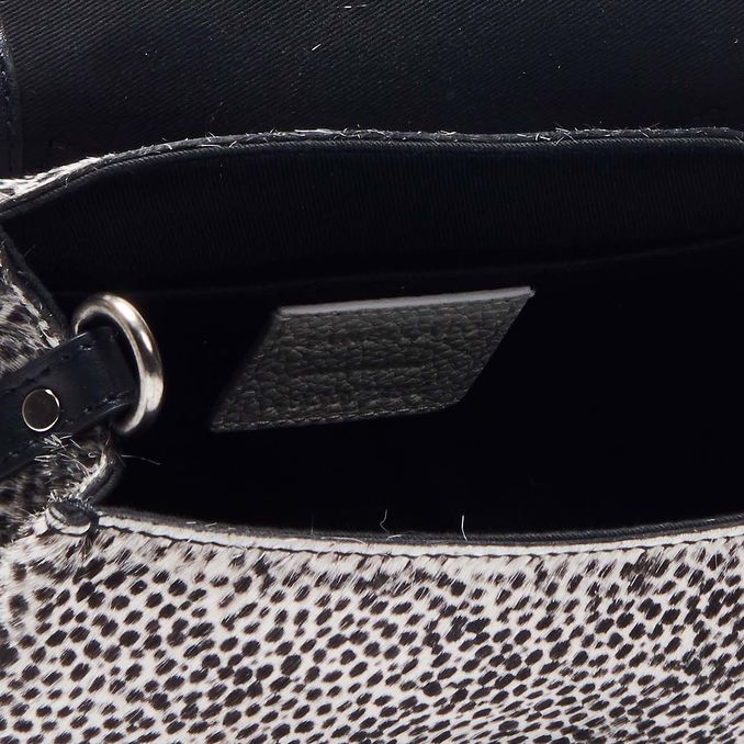 BORSA POSTINA BABY Donna Bianco Nero