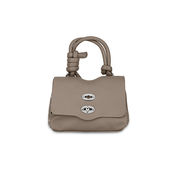 BORSA POSTINA BABY PIUMA KNOT Donna Beige Acacia BORSA POSTINA BABY PIUMA KNOT Donna Beige Acacia