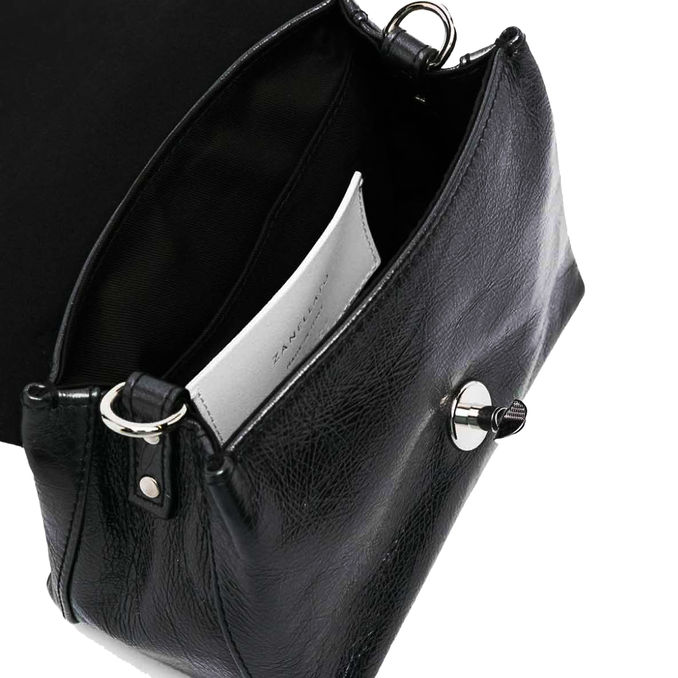 BORSA POSTINA LUME BABY Donna Black Nero