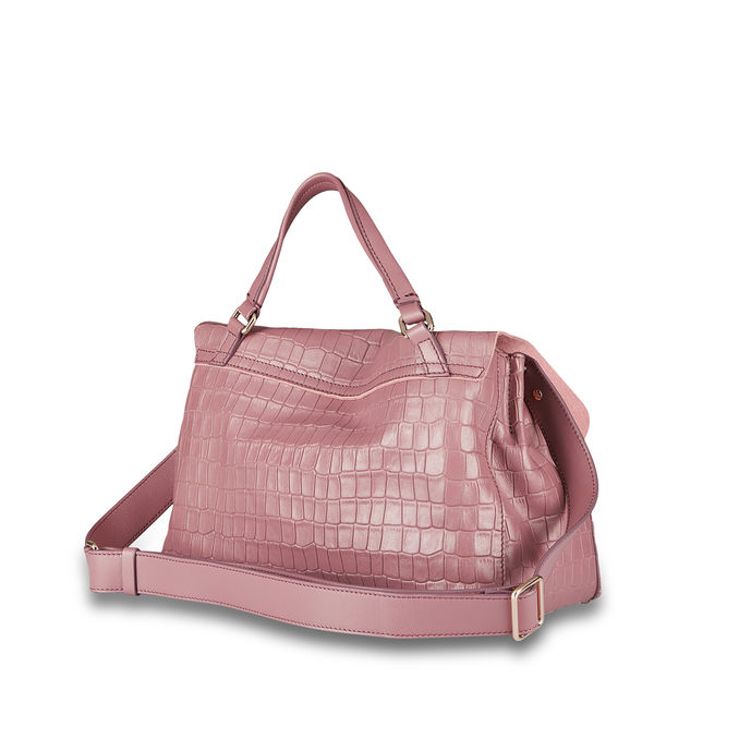 BORSA POSTINA S CAYMAN Donna Brown Malva