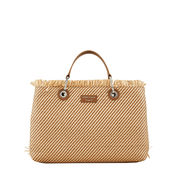 BORSA SHOPPER MEDIA IN PAGLIA Donna Cuoio BORSA SHOPPER MEDIA IN PAGLIA Donna Cuoio