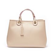 BORSA SHOPPING IN ECOPELLE MARTELLATA Donna Tortora Dattero BORSA SHOPPING IN ECOPELLE MARTELLATA Donna Tortora Dattero