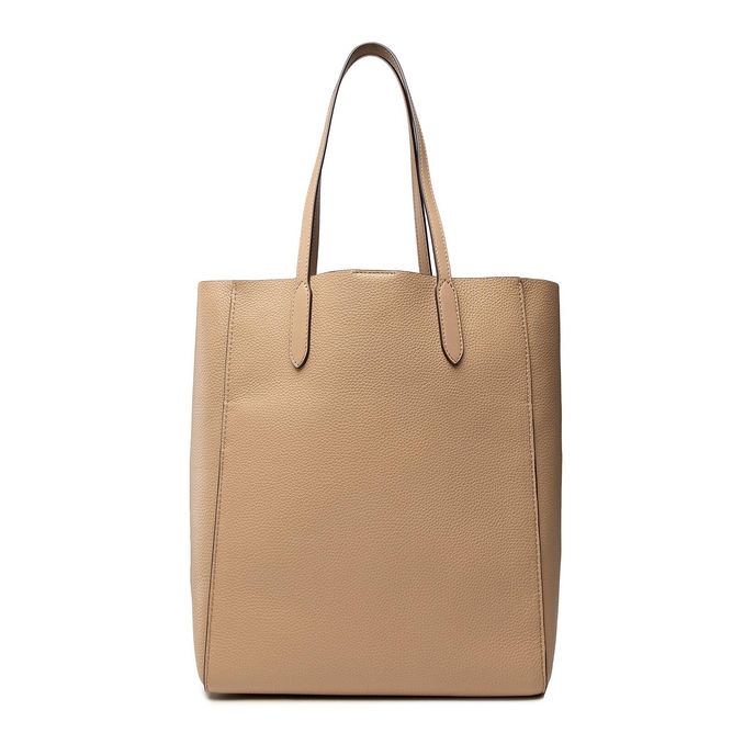 BORSA SINCLAIR GRANDE IN PELLE Donna Camel