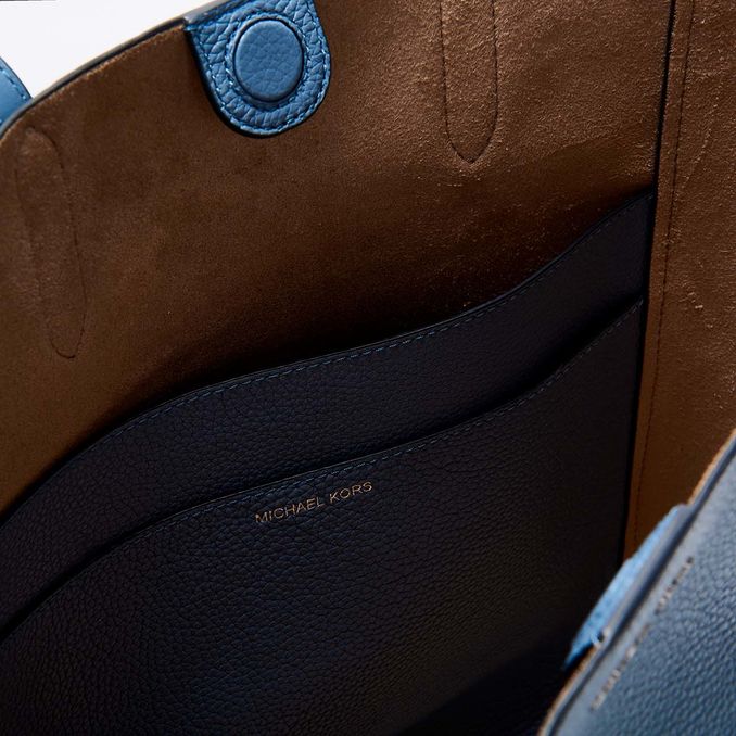 BORSA SINCLAIR GRANDE IN PELLE Donna Denim