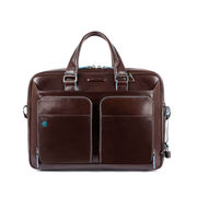 BORSA SOTTILE A DUE MANICI PORTA COMPUTER E BLUE SQUARE Unisex Moro BORSA SOTTILE A DUE MANICI PORTA COMPUTER E BLUE SQUARE Unisex Moro