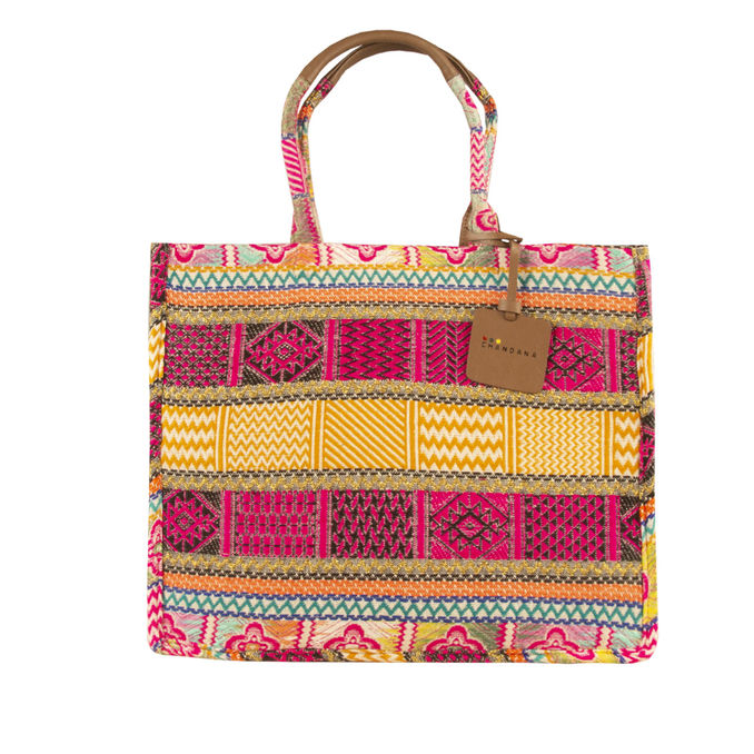 BORSA TOTE BALI BIG Multicolor Lurex