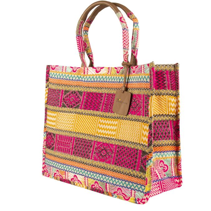 BORSA TOTE BALI BIG Multicolor Lurex