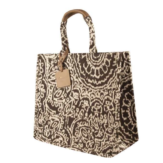 BORSA TOTE BIG CAYO LARGO Black White